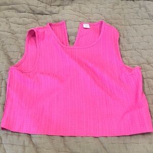 Wild Fable Hot Pink Tank Top with matching shorts